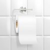 how to install toilet roll holder